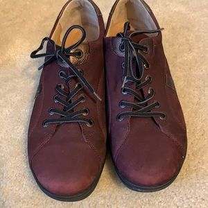 HARTJES XS Womens Oxford Nubuck Suede Sneakers